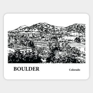 Boulder Colorado Magnet